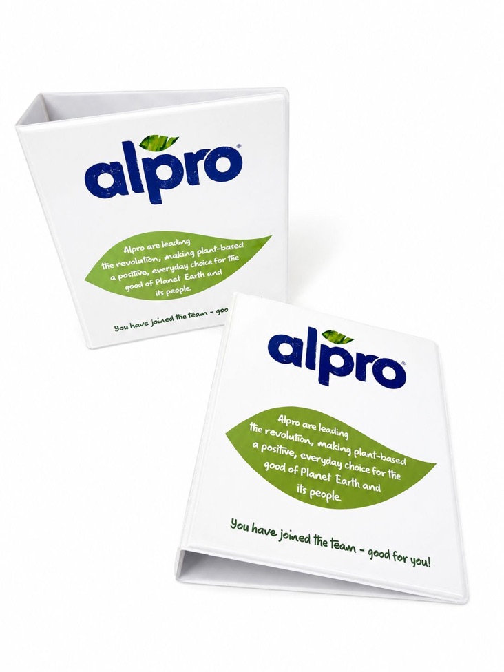 Alpro — company handbook ring binders