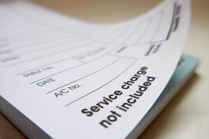 NCR (no carbon required) pad — specially coated paper and dyes for handwriting duplication