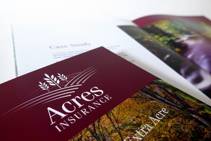 Acres Insurance corporate brochures